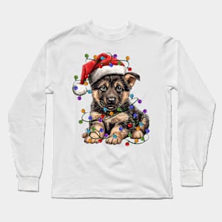 Christmas Puppy Long Sleeve T-Shirt